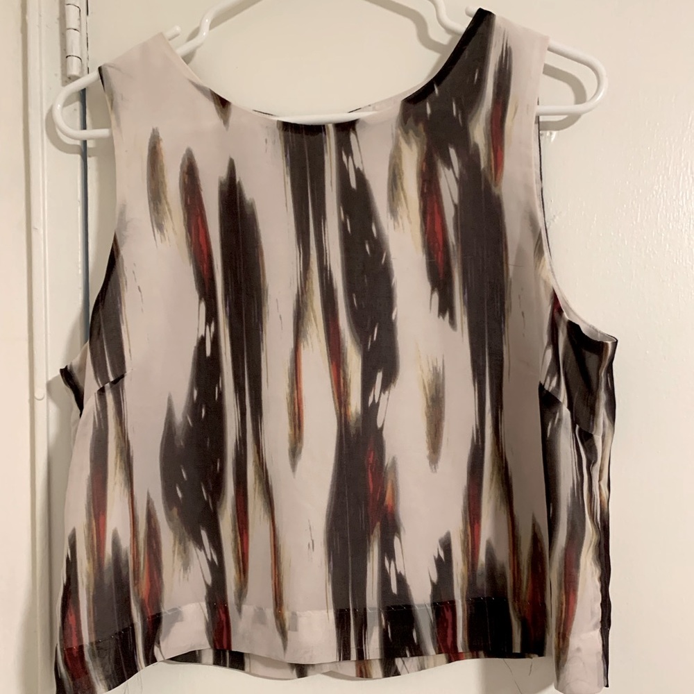 Banana Republic Chiffon Crop Tank